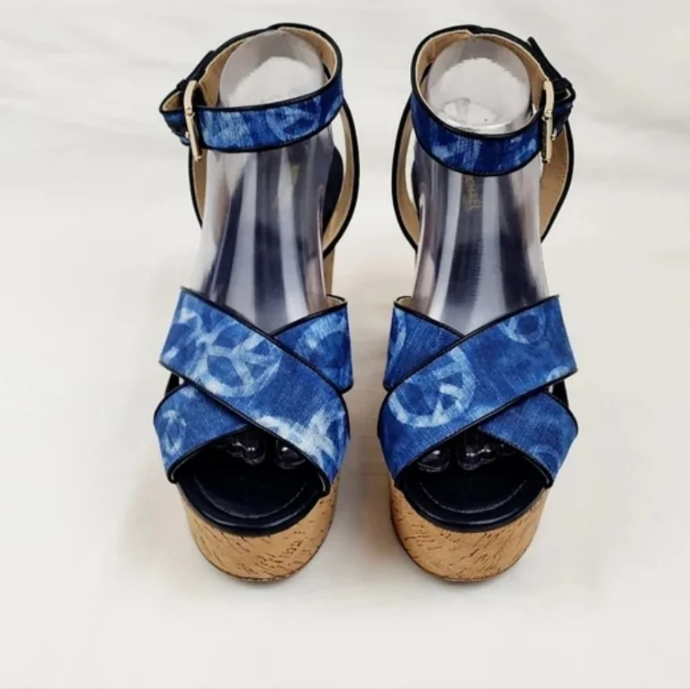 Michael Michael kors Abott Tie Dye wedge sandals